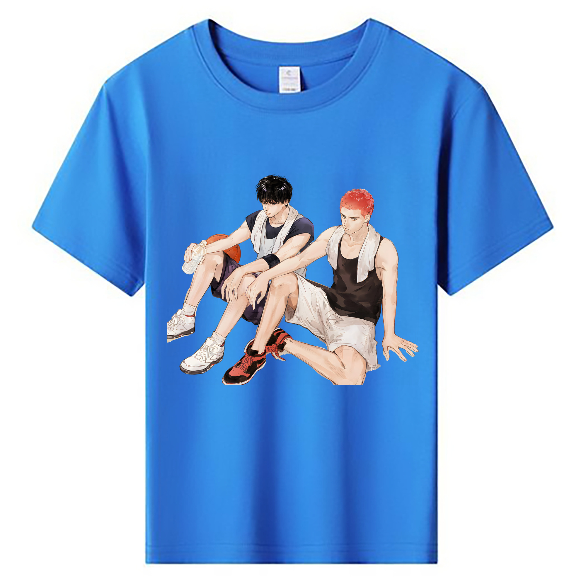 （画像用） SLAM DUNK／スラムダンク 綿100％キッズTシャツ（フロントプリント）